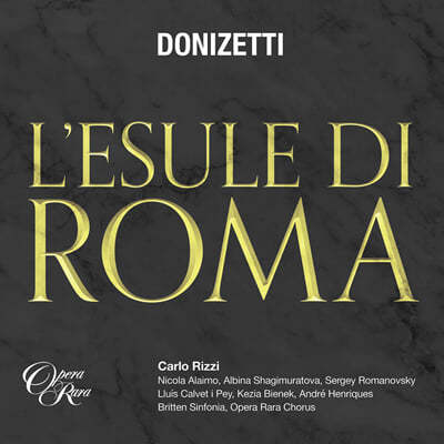 Carlo Rizzi Ƽ:  'θκ ߹' (Donizetti: L'esule di Roma)