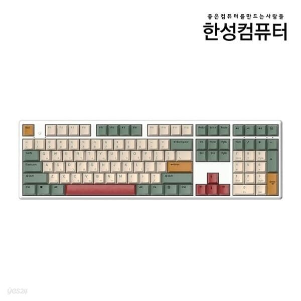 한성컴퓨터GK898B PRO 염료승화 유무선 무접점 (CAMPING)