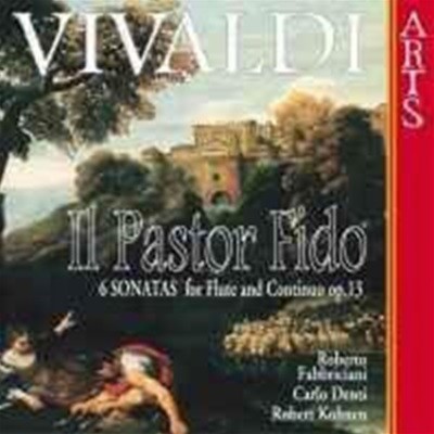 Roberto Fabbriciani, ~/ Vivaldi : Sonatas 6 for Flute & Continuo, Op. 13 'Il pastor fido' (수입/472992