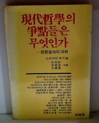 현대 철학의 쟁점은 무엇인가 - 거장들과의 대화