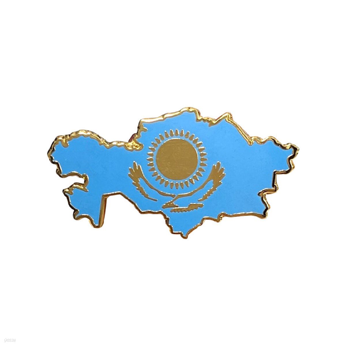 카자흐스탄 지도 뱃지