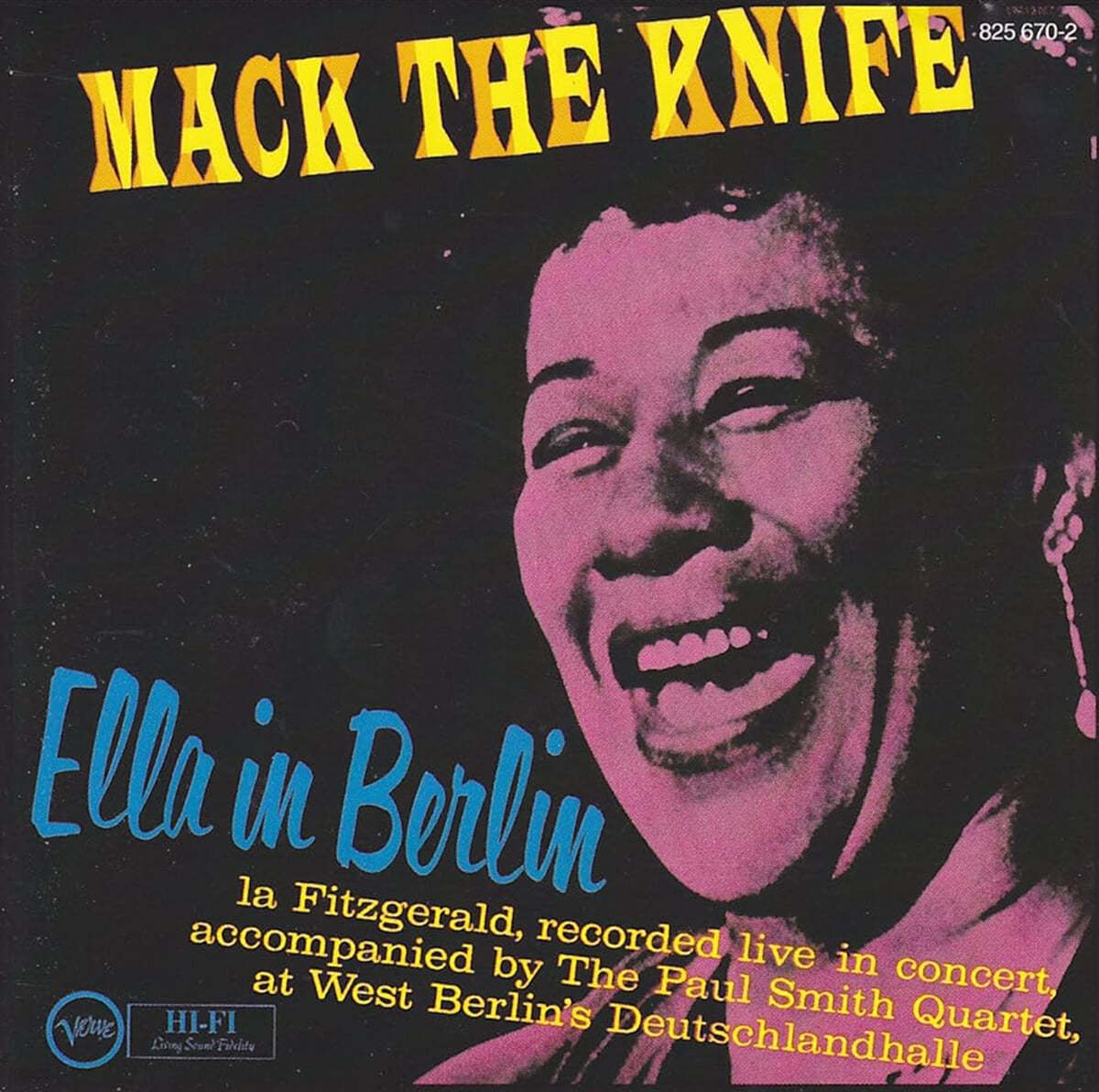 Ella Fitzgerald (엘라 피츠제럴드) - Mack The Knife: Ella In Berlin