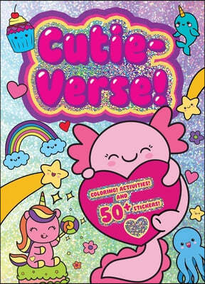 Jumbo Foil Coloring Book: Cutie-Verse