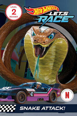 Mattel Reader Level 2 : Hot Wheels Let's Race: Snake Attack!