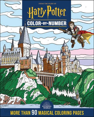 Harry Potter Color-By-Number - Coloring Book for Teens and Adults, Officially Licensed
