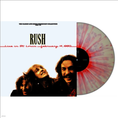 Rush — Live In St. Louis 1980 앨범 커버