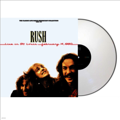 Rush — Live In St. Louis 1980 앨범 커버