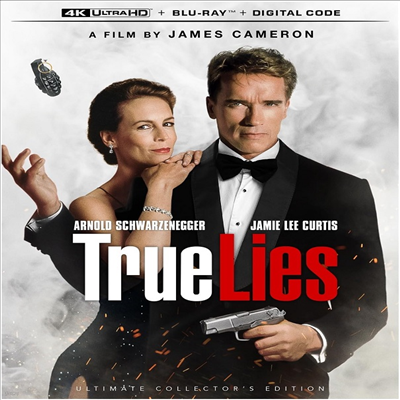 True Lies (Collector's Edition) (Ʈ ) (1994)(ѱ۹ڸ)(4K Ultra HD + Blu-ray)