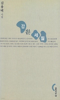 김용택 시집(8쇄) - 강 같은 세월