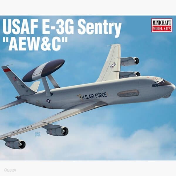 프로 완성품 144sc 미공군 E-3G 공중조기경보기