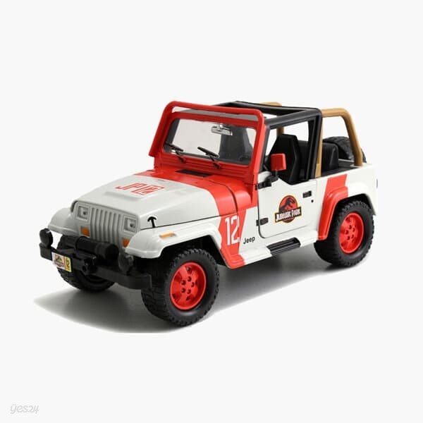 프로 헐리웃 라이드 쥬라기월드 1992 Classic Jeep Wrangler (다이캐스팅/완성품)