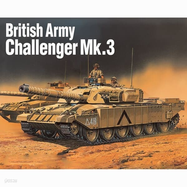 프로 완성품 72sc 영국 육군 챌린저 Mk.3