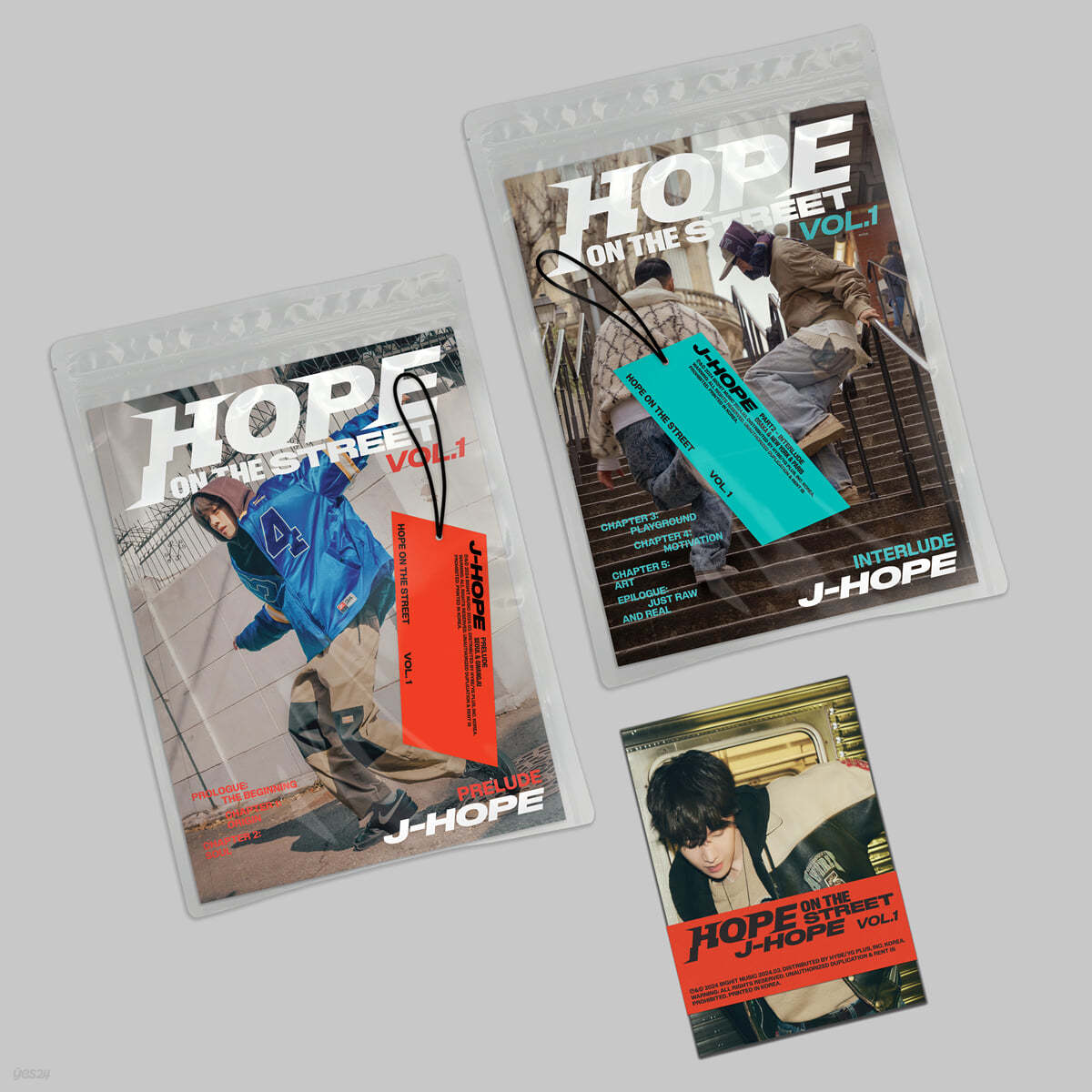 제이홉 (j-hope) - HOPE ON THE STREET VOL.1 [Photobook 2종 + Weverse Albums ver. SET]