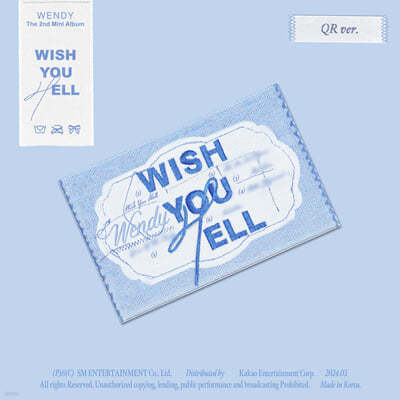  (WENDY) - ̴Ͼٹ 2 : Wish You Hell [QR Ver.](Ʈٹ)