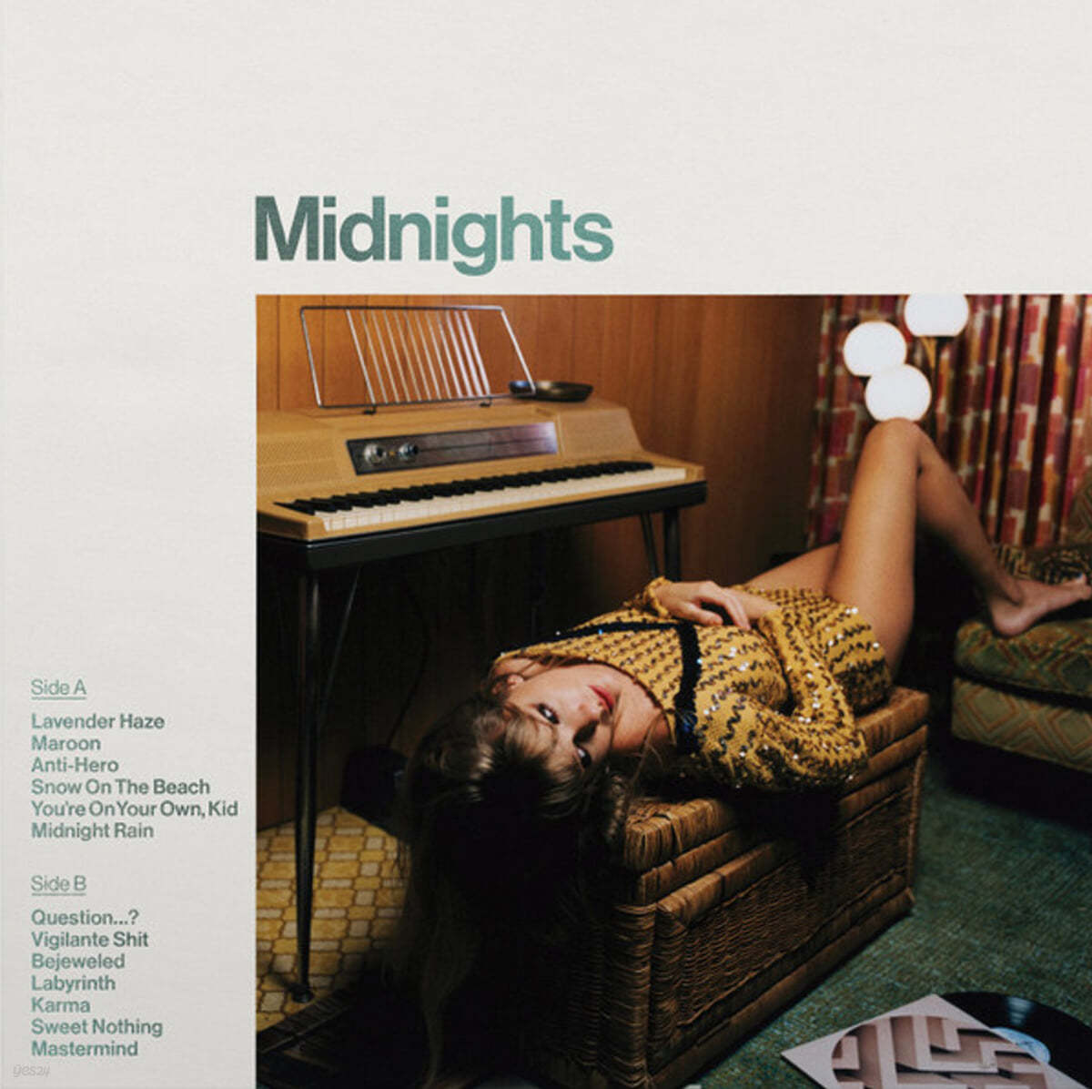 Taylor Swift (테일러 스위프트) - 10집 Midnights [제이드 그린 컬러 LP] 