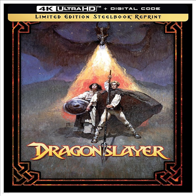 Dragonslayer (巡ｽ̾) (1981)(Steelbook)(ѱ۹ڸ)(4K Ultra HD)