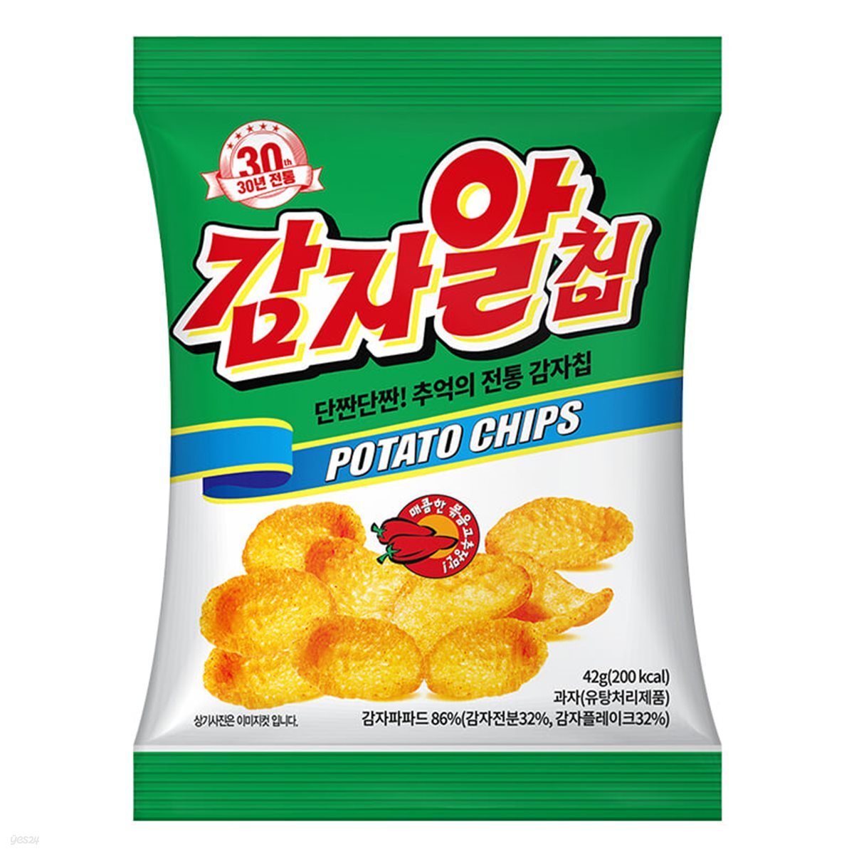 [예스24배송] 감자알칩 볶음고추맛