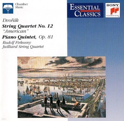 Dvorak : String Quartet No. 12 "American" -피르쿠슈니 (Rudolf Firkusny) (Europe발매)