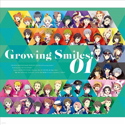 Various Artists - The Idolm@ster SideM Growing Sign@l 01 Growing Smiles! (LP-Sized Jacket) (ȸ)(CD)