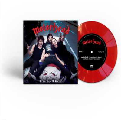 Motorhead - Train Kept A Rollin' (7 inch Single Red Vinyl)