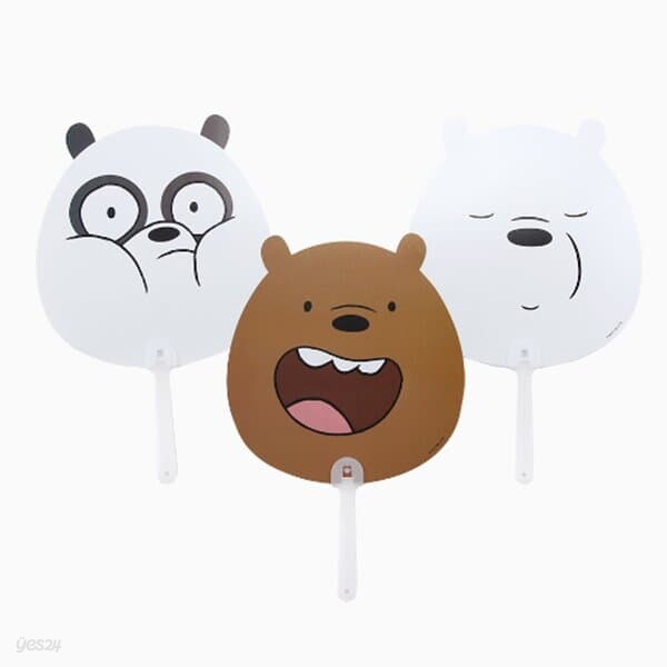 [THND] 위베어베어스 얼굴 부채.