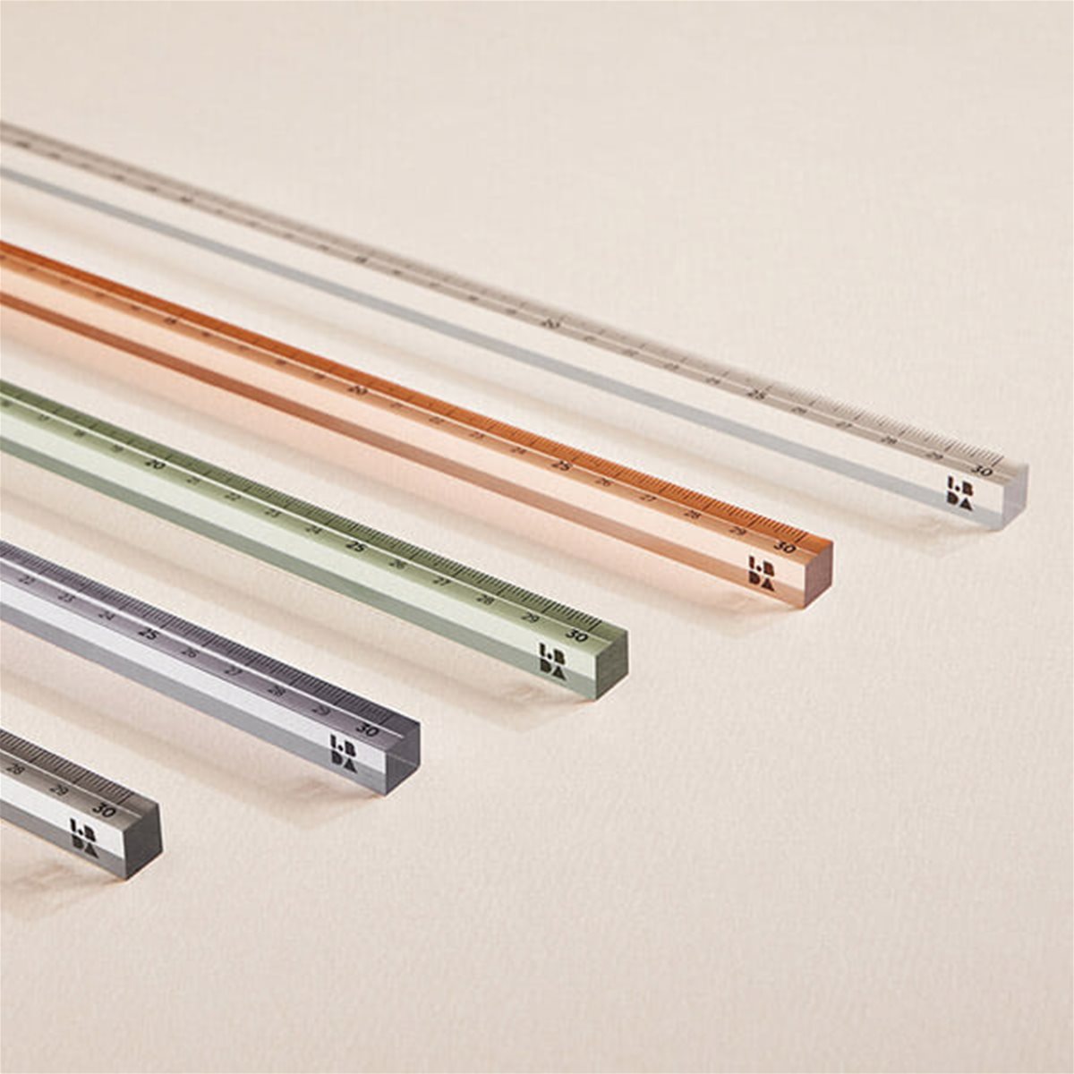 [롭다] 아크릴 스틱자 30cm