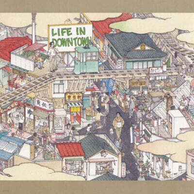 Makihara Noriyuki — Life In Downtown 앨범 커버