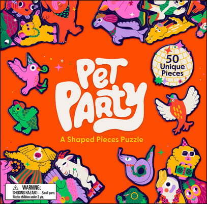 Pet Party: A Shaped Pieces Puzzle