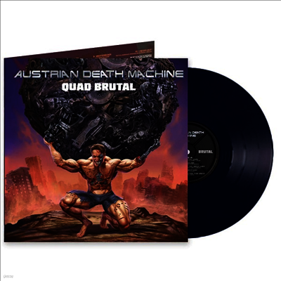 Austrian Death Machine — Quad Brutal 앨범 커버
