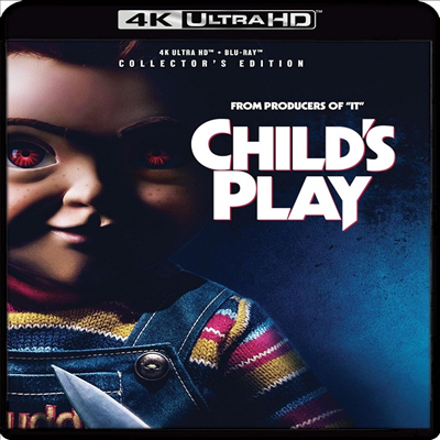 Child's Play (Collector's Edition) (사탄의 인형) (2019)(한글무자막)(4K Ultra HD + Blu-ray)