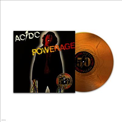 AC/DC — Powerage (50th Anniversary Edition) 앨범 커버