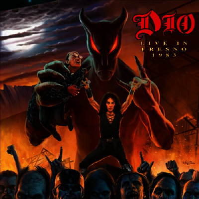 Dio — Live In Fresno 1983 앨범 커버