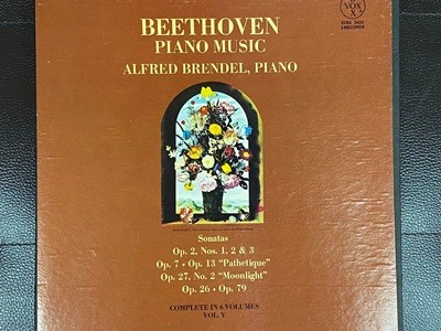 [LP] 알프레드 브렌델 - Alfred Brendel - Beethoven Piano Music Vol. V 3Lps [U.S반]