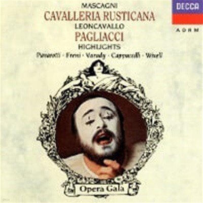 Luciano Pavarotti / Mascagni : Cavalleria Rusticana & Pagliacci - Highlights (수입/4218702)