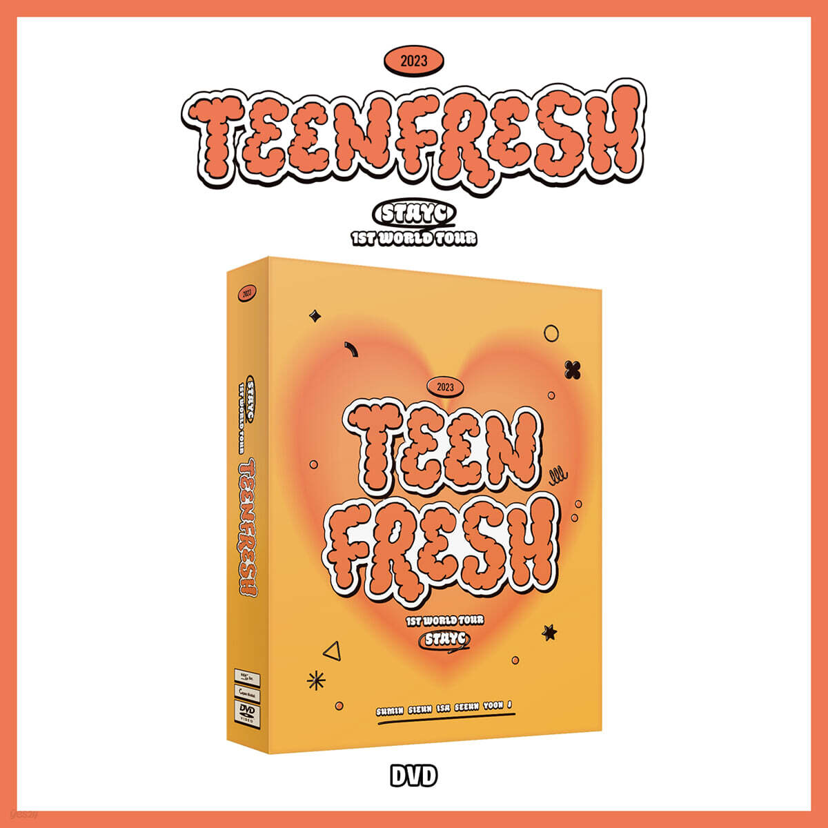 스테이씨 (STAYC) - 1ST WORLD TOUR [TEENFRESH][DVD]