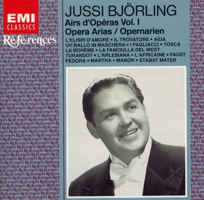 비욜링 (Jussi Bjorling) - Opera Arias , Opernarien Vol. 1 (UK발매)