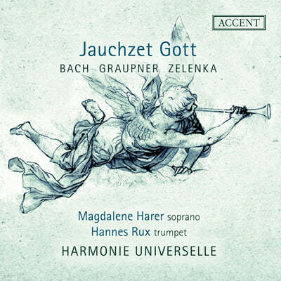 Magdalene Harer / Hannes Rux , ī, ׶:  Ʈ   (Bach, Graupner, Zelenka: Sacred Music for Soprano & Trumpet)