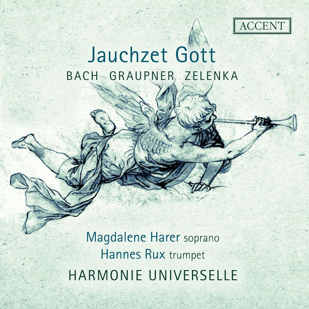 Magdalene Harer / Hannes Rux 바흐, 젤렌카, 그라우프너: 소프라노와 트럼펫을 위한 음악 (Bach, Graupner, Zelenka: Sacred Music for Soprano & Trumpet)