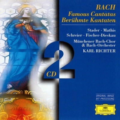 Bach :   ĭŸŸ (Famous Cantatas) - Į  (Karl Richter) (Ϲ߸)(2CD)