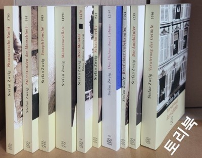 슈테판 츠바이크(Stefan Zweig) 원서 모음(전10권) - Paperback