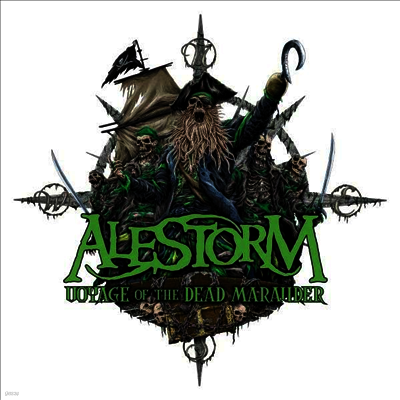 Alestorm — Voyage Of The Dead Marauder 앨범 커버