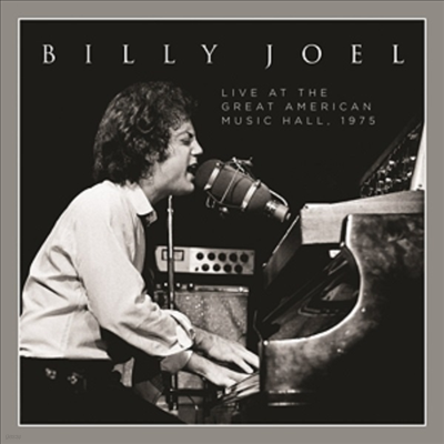 Billy Joel — Live At The Great American Music Hall - 1975 앨범 커버