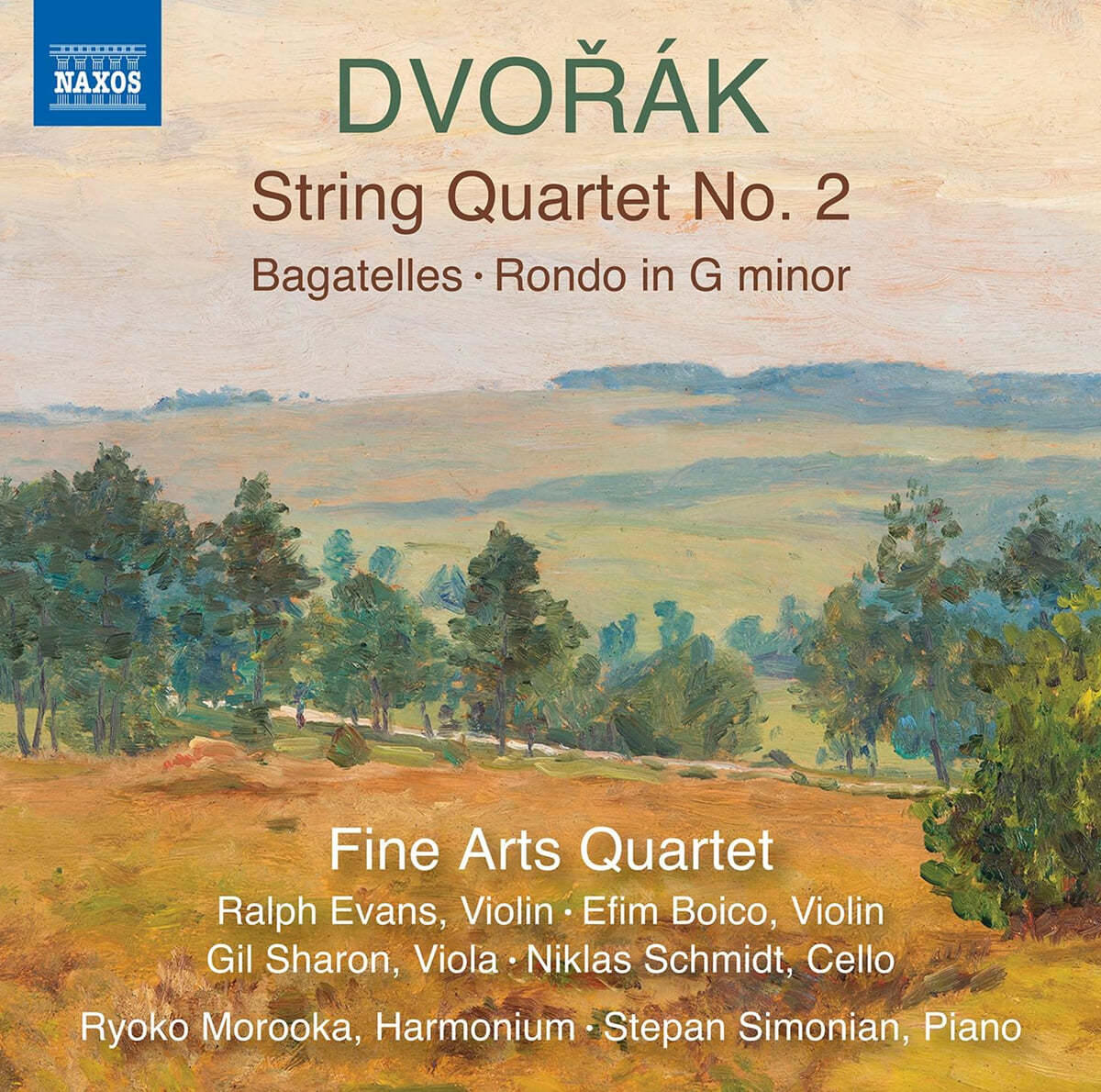 Fine Arts Quartet 드보르작: 바카텔, 현악사중주 2번, 론도 g단조 (Dvorak: String Quartet No. 2, Bagatelles & Rondo, B. 171)