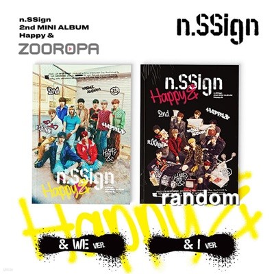 [미개봉/주로파] n.SSign 엔싸인 Happy & 2집 미니앨범 Digipack ver