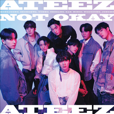 Ƽ (Ateez) - Not Okay (Limited Edition A)(CD+Photobook)(̱ݿ)(CD)