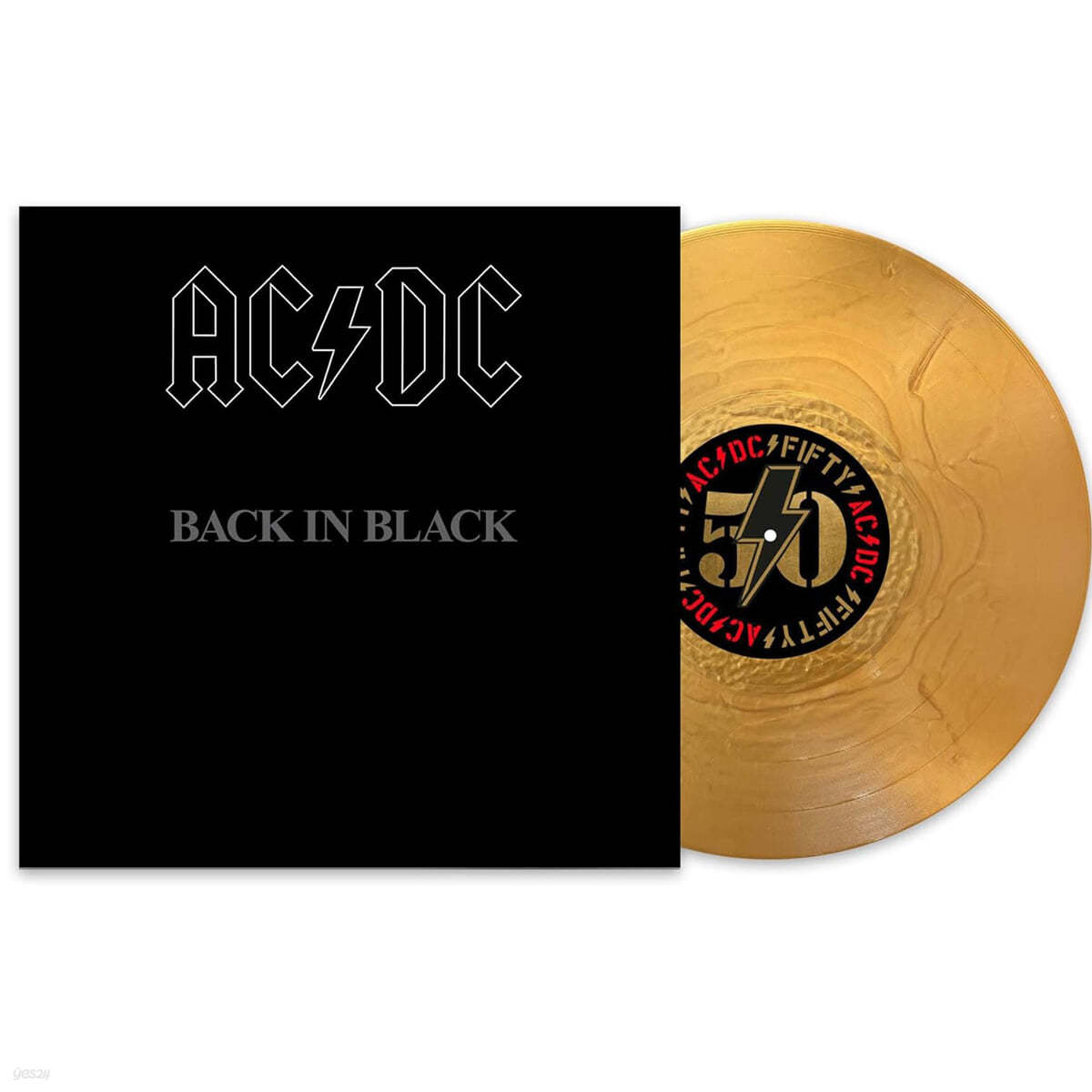 AC/DC (에이씨 디씨) - Back In Black [골드 컬러 LP]