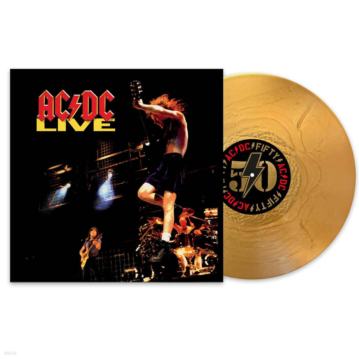 AC/DC (에이씨 디씨) - Live [골드 컬러 2LP]