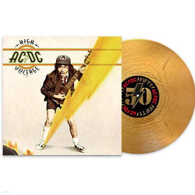 AC/DC (에이씨 디씨) - High Voltage [골드 컬러 LP]