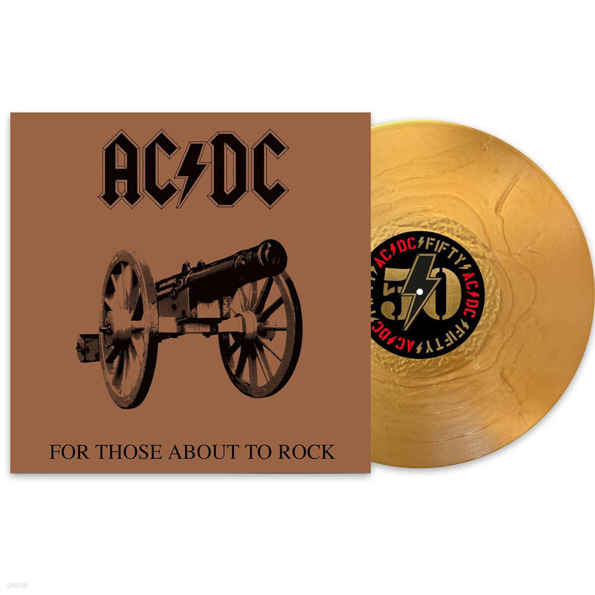 AC/DC (에이씨 디씨) - For Those About To Rock (We Salute You) [골드 컬러 LP]