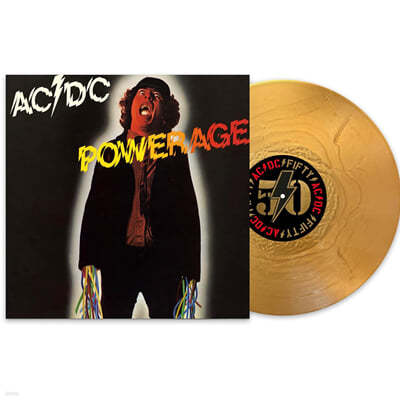 AC/DC (에이씨 디씨) - Powerage [골드 컬러 LP]